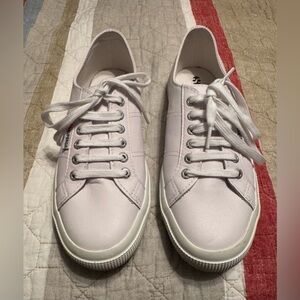 Superga Women’s Cotu Classic Leather Sneakers